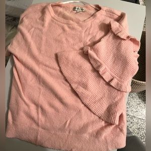 Neiman Marcus pink sweater